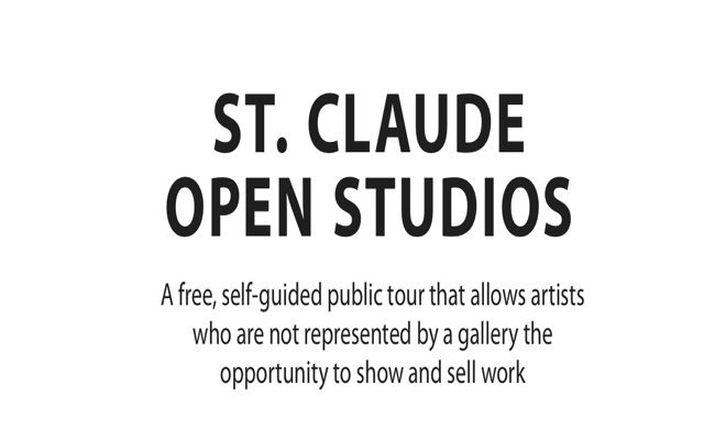 Deadline: St. Claude Open Studios